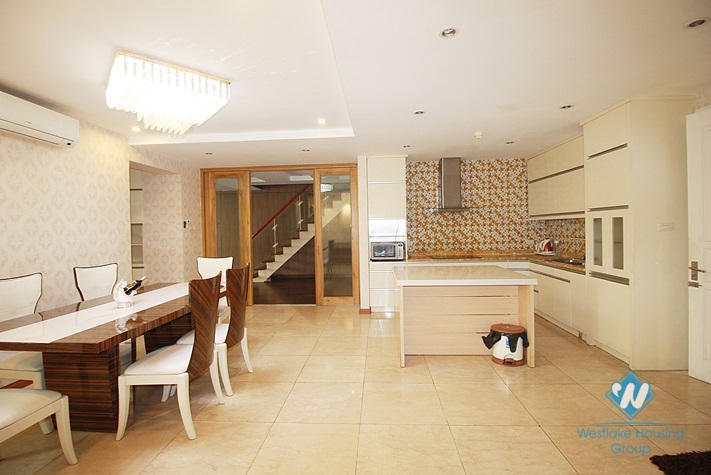 High quality penthouse apartment for rent in Ciputra, Tay Ho, Ha Noi
